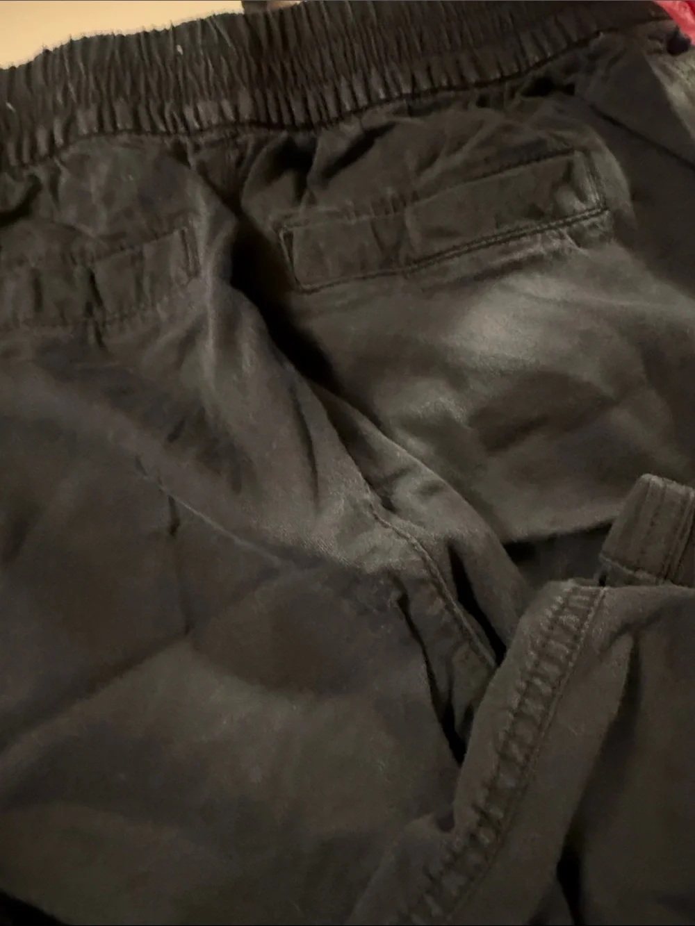 GAP girls Black Elastic Waist Jogger Pants